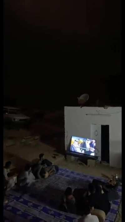 Just guys watching the World Cup