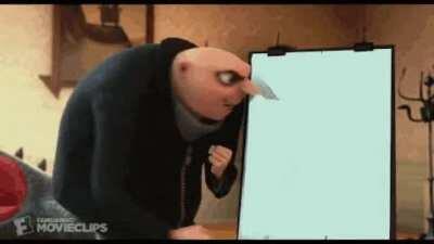 Gru's plan blank gif