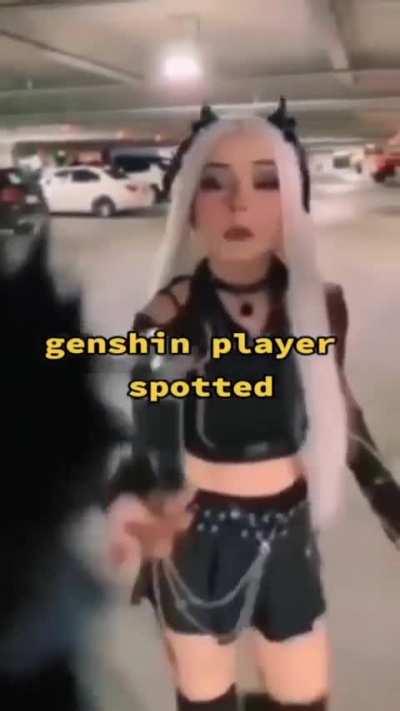 genshin player spotted