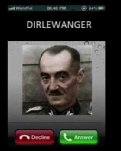 Dirlewanger calling