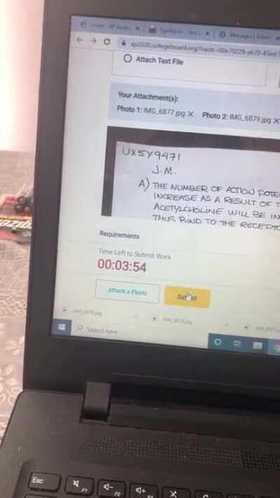 I was clicking submit for 5 MINUTES STRAIGHT. Let me just RESUBMIT not Retake in June. If you see this fuck you u/dinosauce313