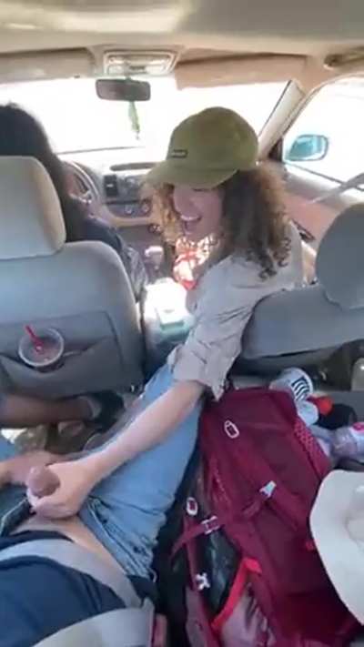 Driver trainer being sneak