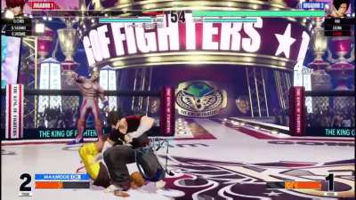 Even the cpu disrespect you in KOF XV