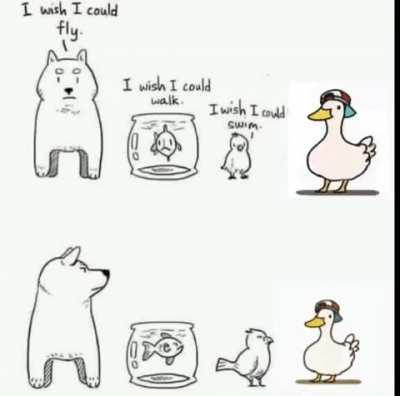 Teraz już wiem, dlaczego Elek pragnie być gęsią