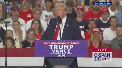 Trump: “If you burn our American flag, you should get immediately, mandatory, 1 Year in Jail.” 