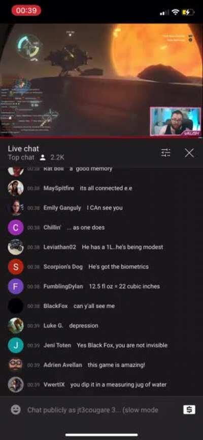 One of the funniest things the I ever caught live! It was too good not to record it and post somewhere lmfao