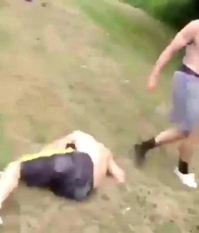 It was over the moment it began