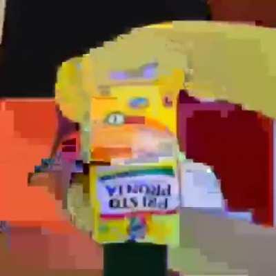 Milei cuando llegue al Congreso