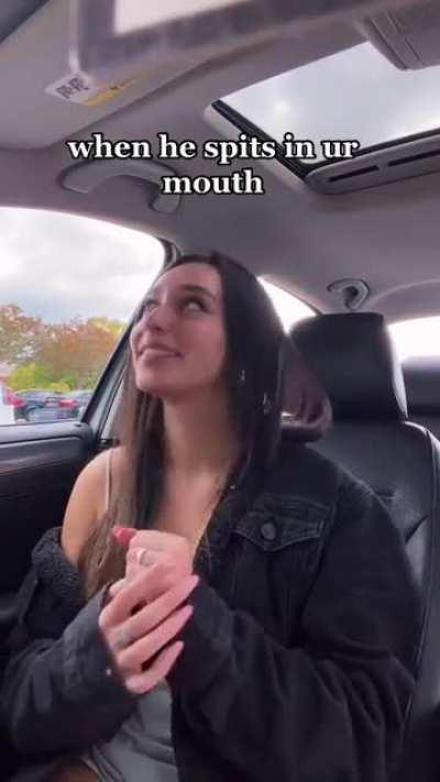 when he spits in your mouth | @sophrodriguezz