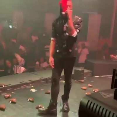 Man finna be on suicide watch after he get off the stage