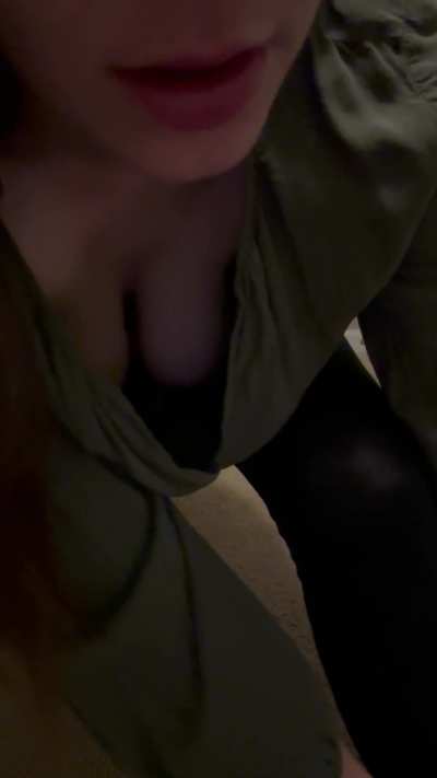 They bounce so much..maybe I should contain them with a bra 😮‍💨