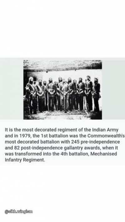 Sikh Regiment 🔥