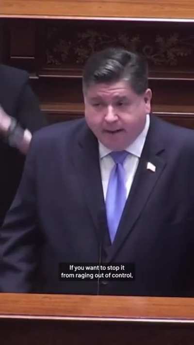 Illinois Governor Pritzker rebukes Trump's tyrannical aspirations in State of the State budget address