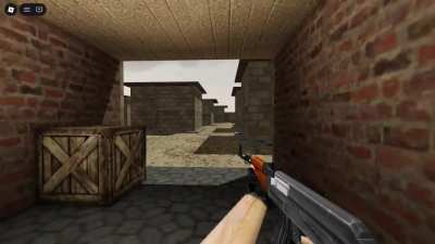 fazendo um jogo no roblox inspirado em cs 1.6
