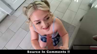 Stepmom Shows Stepson Where to Fuck in Stepdaughter