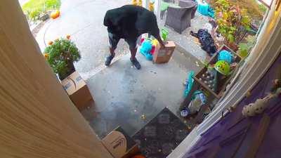 Porch pirate on RTX 3k delivery day