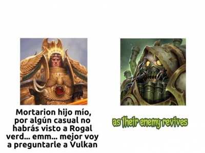 Y con Mortarion terminamos con los primarcas, ahora nos queda expandir la plaga musical por las otras razas 🚬🗿