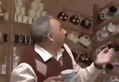 His Journey began and ended with that one mug