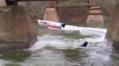 When you accidentally hit space bar in your boat