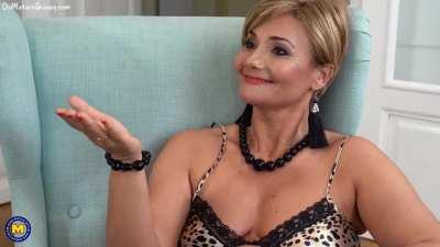 2 classy grannies wants a slice of that hard cock