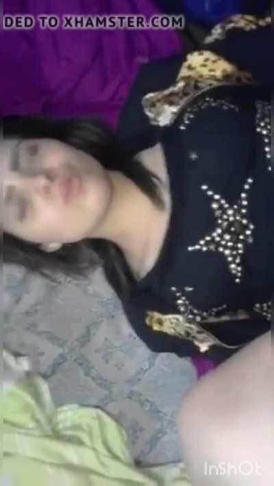 Extremely hot girl moaning very sweetly with her new bf 💦🍑