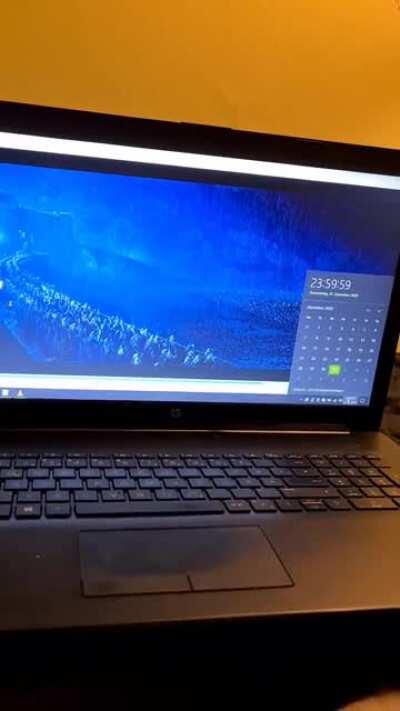 Frohes neues Jahr wünsche ich euch allen!