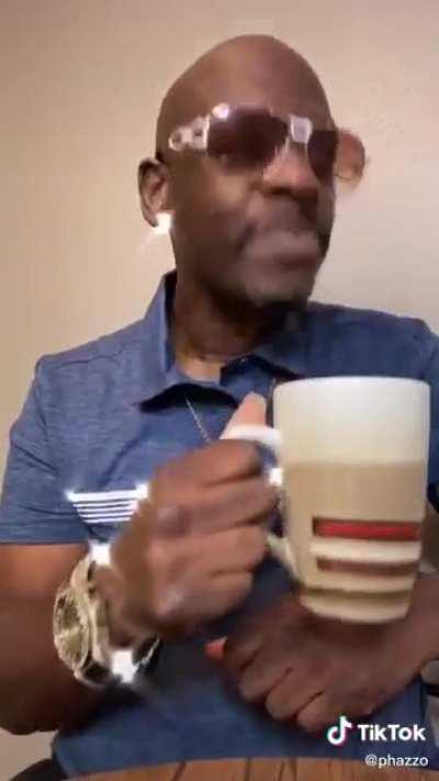 Unc done got an iPhone and now he recording tiktoks