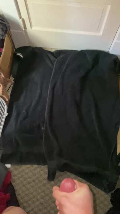 Shot so hard it hit the door