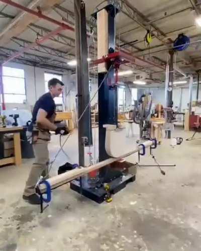 I never knew it was possible to bend wood!