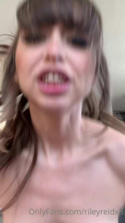 Riley causes premature cum