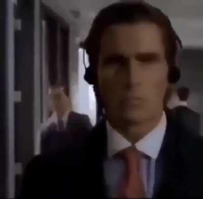 Enjoying A Donut At Work