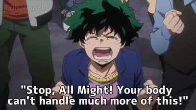 All Might uses the power of Secks