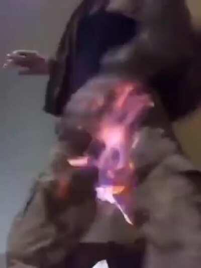 Roasted himself right out of the gene pool