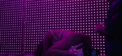 Jennifer Lopez as a stripper
