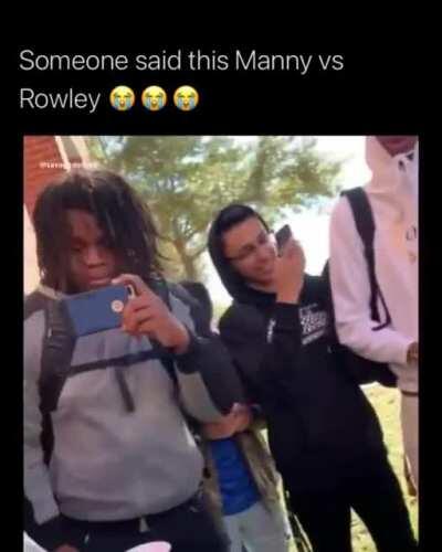 Manny vs. Rowley Rap Battle 😳🔥