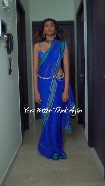 Shruti Iyer shameless slut stripping saree