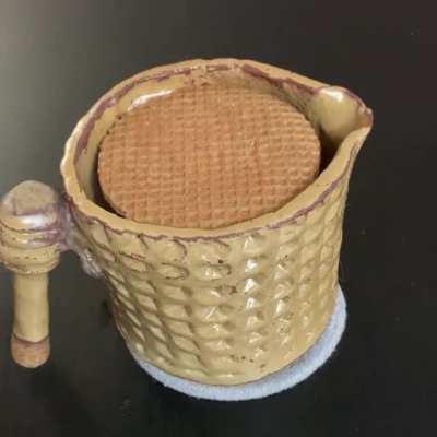 Stroopwafel mug for daily stroopin'