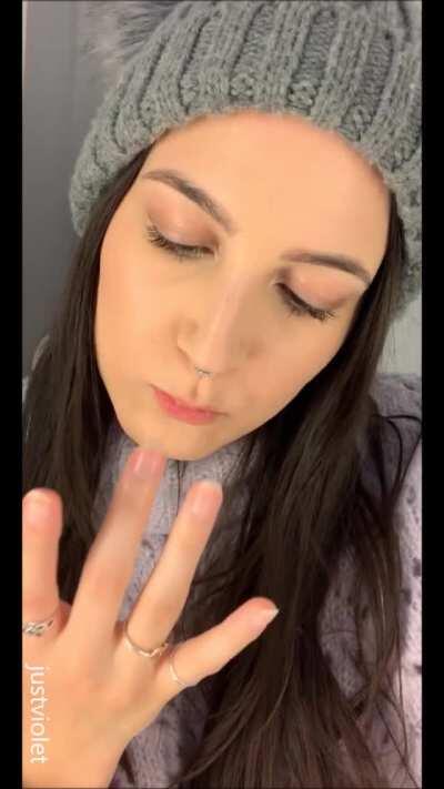 being naughty in the changing room