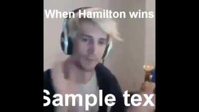 The F1 community be like