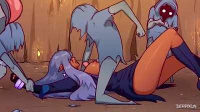 Elf used like a cumdump