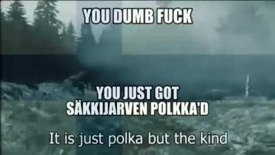 What better way to celebrate Finland joining NATO (soon™) than by hijacking Putin's television to make it play this non-stop? It's a Finnish tradition, after all.