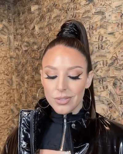 Hypnotizing you with her beautiful eyes.