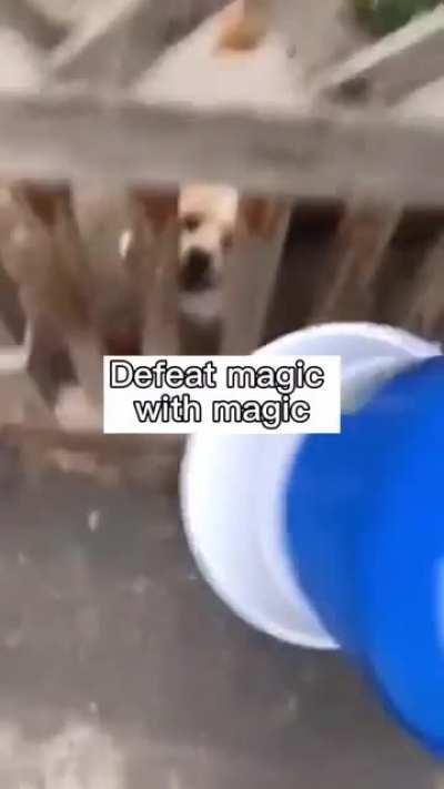 Fight fire with fire