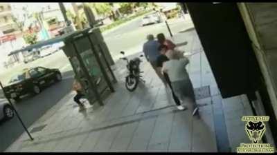 Bystander Provides Instant Justice To Kid Who Punches Senior Citizen