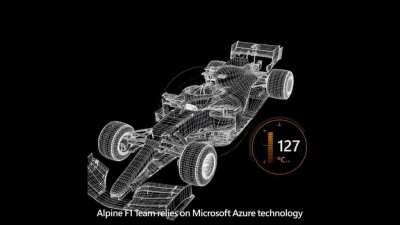 Since Alpine is partnered with Microsoft and they advertised about it on Twitter, I couldn't help myself.