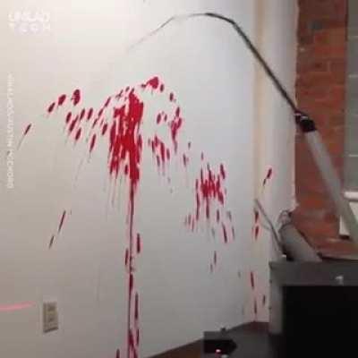 Amazing painting robot