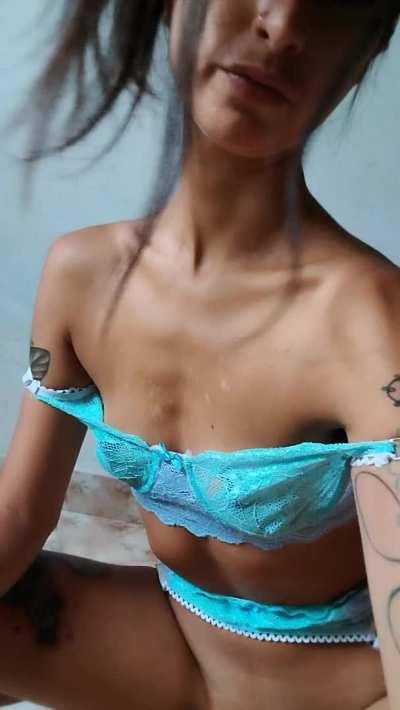 Open pussy and wet pussy