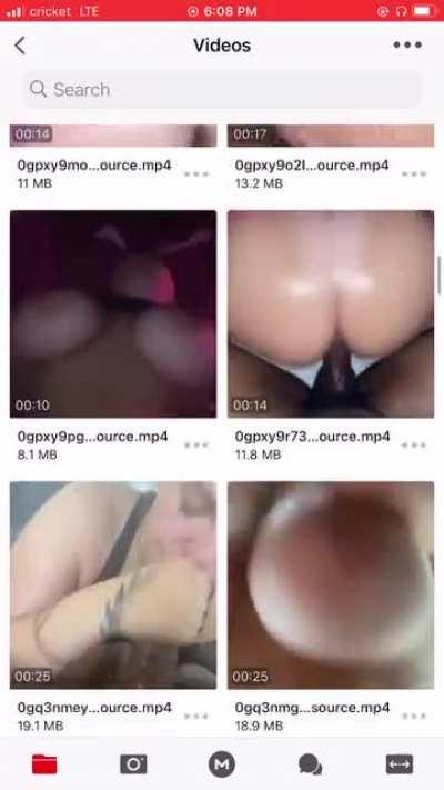 Bussdownbaby mega hit dm $5 good vids and pics