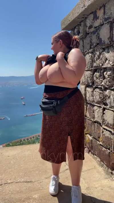 My tits the wanted to take in the scenery