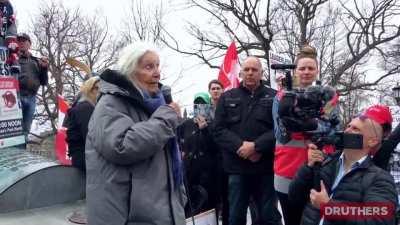92 year-old Holocaust survivor compares COVID response to Nazi Germany. Says that she would rather live in a state that prioritizes freedom over protecting the old.